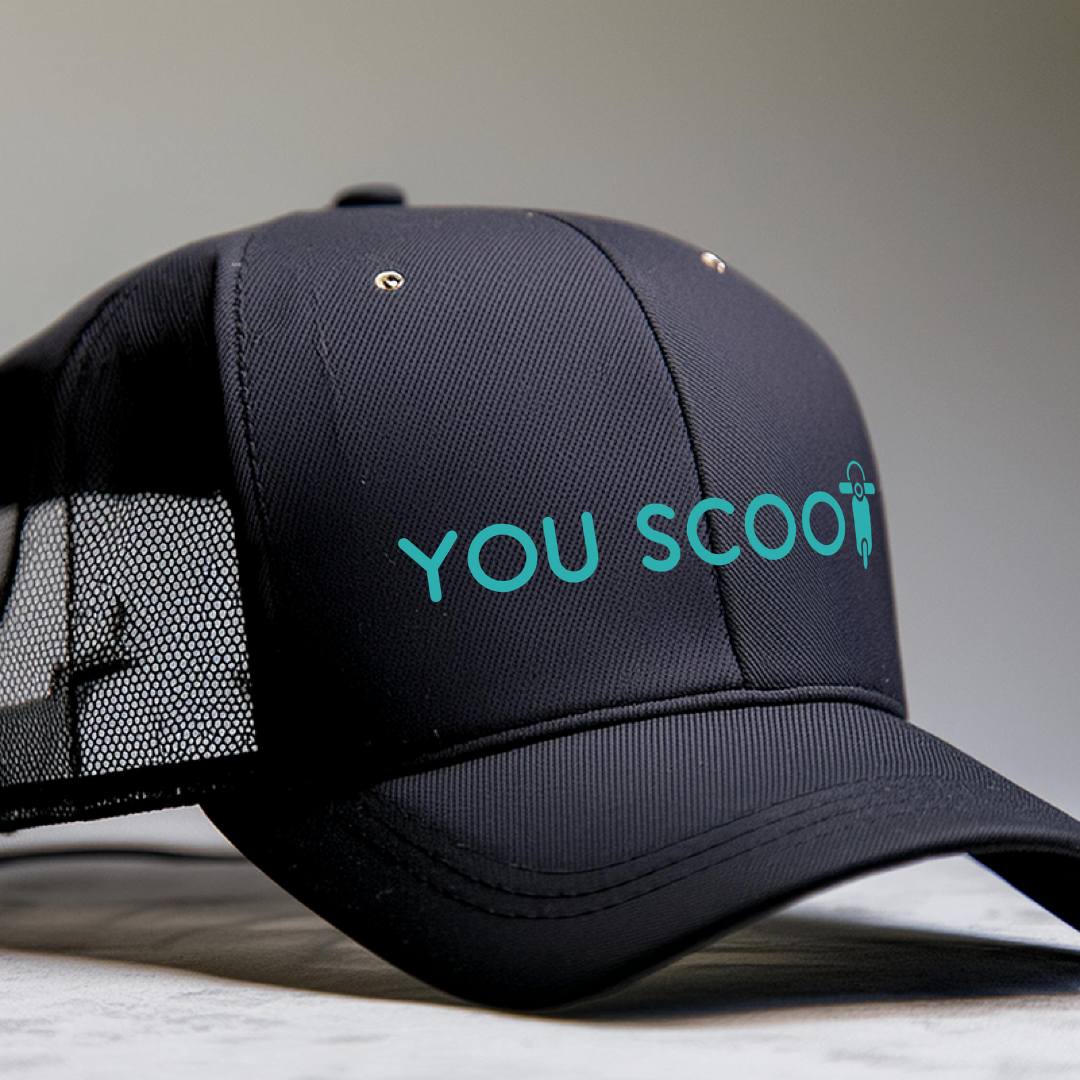 Sea Salt Web Design Narrabeen logo design Sydney You Scoot scooter rentals branding small business logo design branding hat